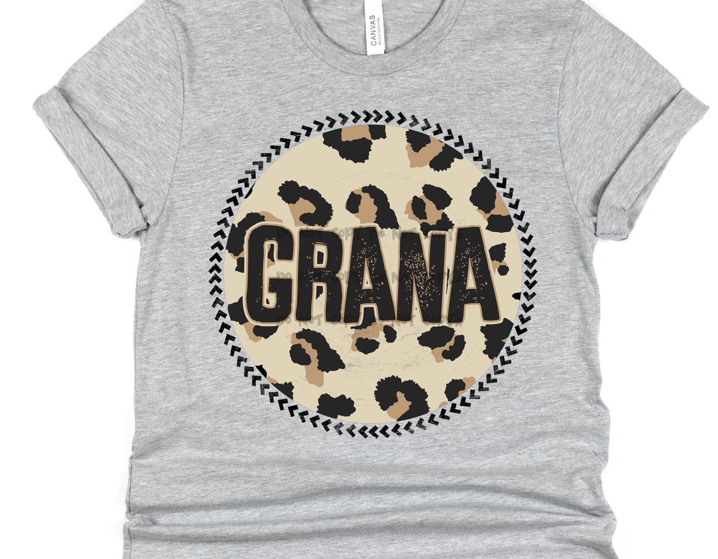 Grana Leopard circle- DTF