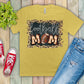 Football mom leopard frame-DTF