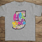 Fifth grade colorful leopard -DTF