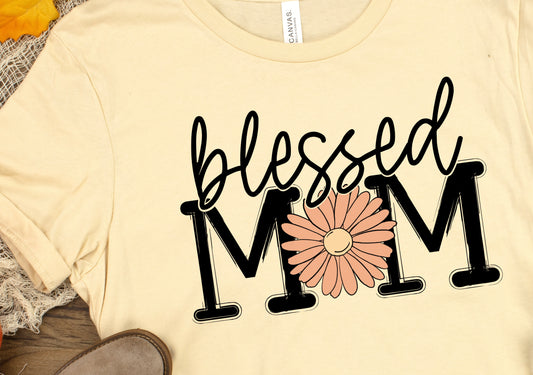 Blessed mom-DTF