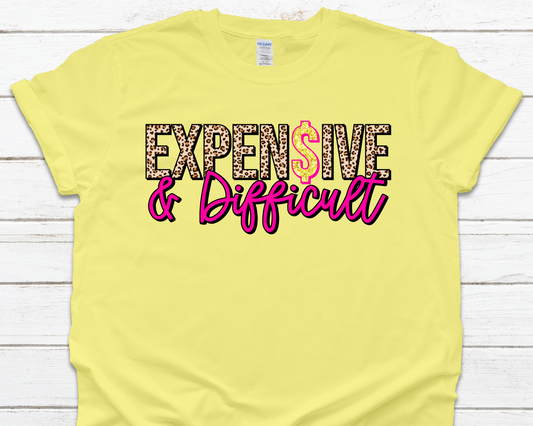 Expensive and difficult -DTF