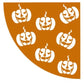 Pumpkins Sleeve Stencil