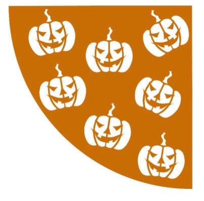 Pumpkins Sleeve Stencil