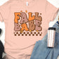 Fall babe peace sign-DTF