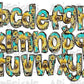 Make your own- Several Fonts to choose from -DTF