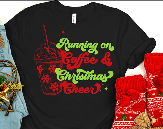 Running on coffee and Christmas cheer-DTF