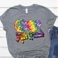Peace heart Fifth grade -DTF