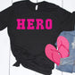 HERO pink- DTF