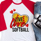 Live love softball-DTF