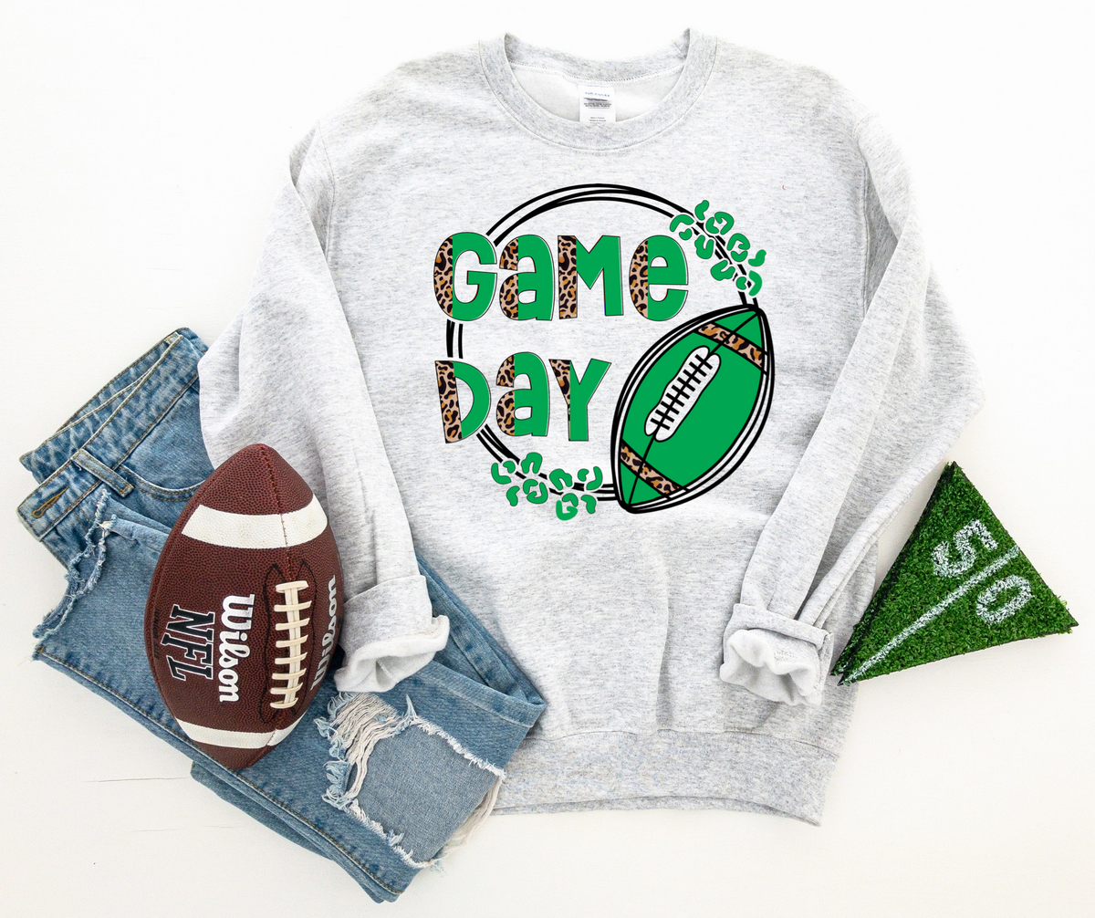 Game day football green- DTF