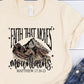 Faith that moves mountains-DTF
