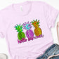 Trio pineapples hello summer-DTF