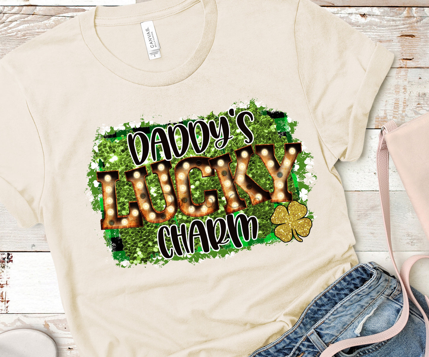 Daddy’s lucky charm-DTF