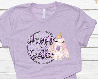 Happy Easter bunny on right-DTF