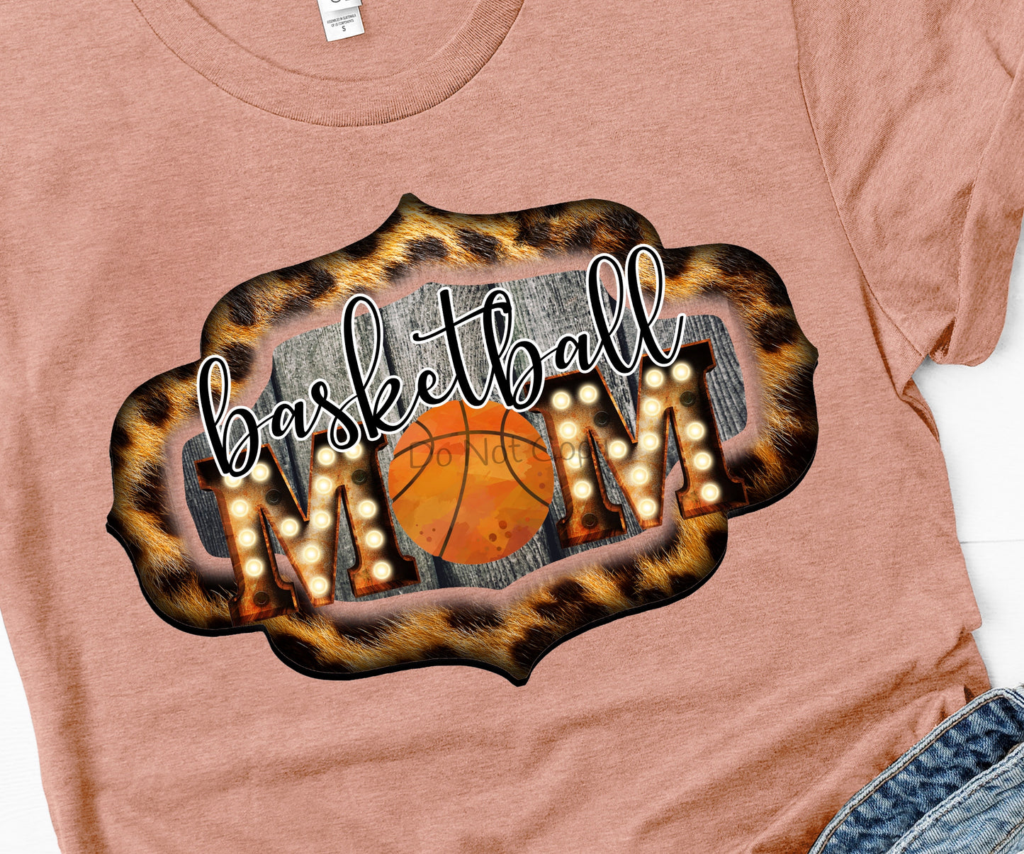 Basketball mom lights- DTF