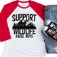 Support wildlife raise boys mountain-DTF