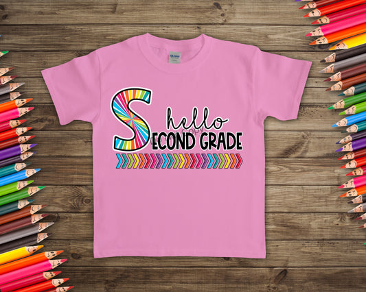 Hello second grade-DTF