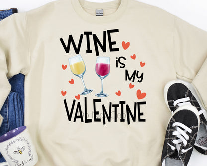 Wine is my valentine-DTF