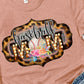Baseball mom flowers lights- DTF