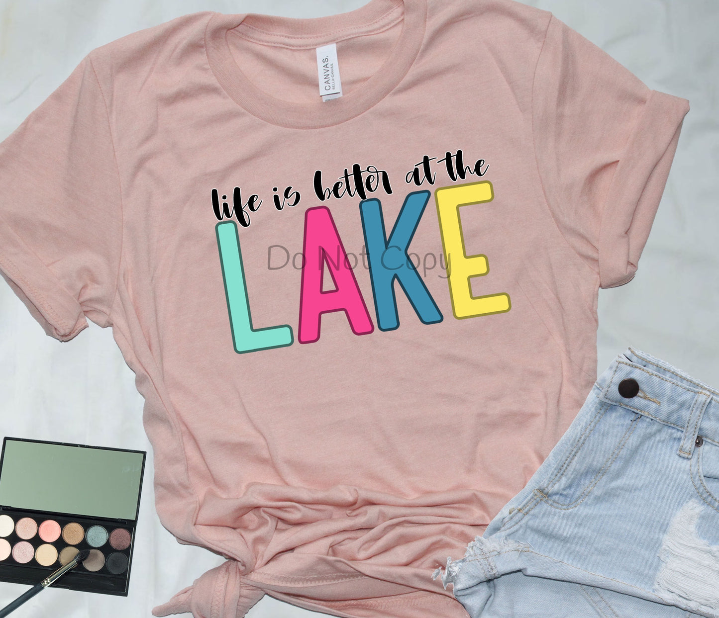 Life is better in the lake-DTF