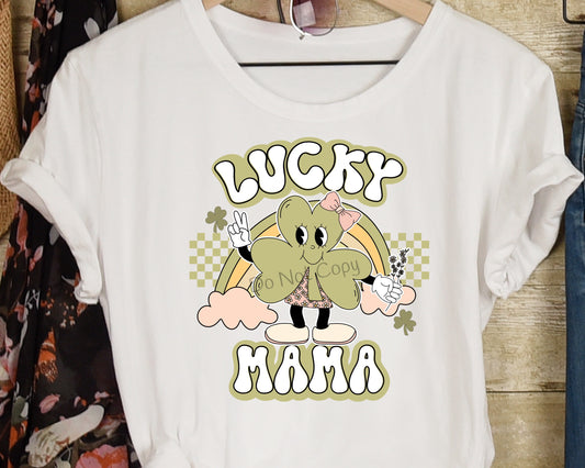 Lucky mama clover-DTF