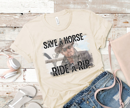 Save a horse ride a Rip-DTF