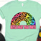 Never doubt your worth rainbow-DTF