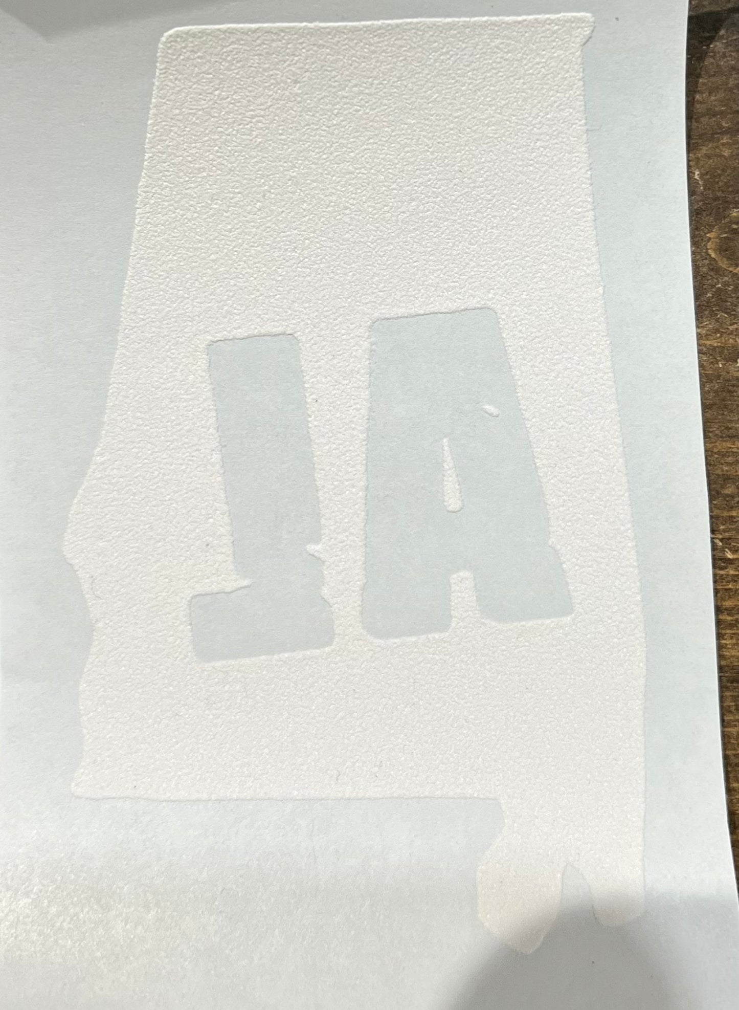 AL Alabama state pocket-Screen Print