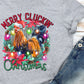 Merry cluckin christmas- DTF