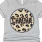 Chacha Leopard circle- DTF