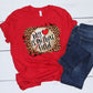 My heart is on that field baseball leopard-DTF