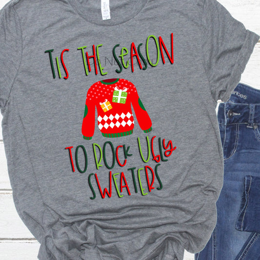 Tis the season to rock ugly sweaters- DTF