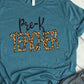 Pre-K teacher leopard--DTF
