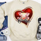 Be mine pig in heart-DTF