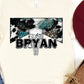 Zach Bryan bullhead cow leopard-DTF