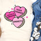 Over thinker socially awkward anxiety hearts-DTF