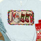 Jolly candy cane Santa stockings-DTF