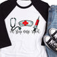 Eat sleep nurse repeat-DTF