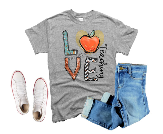 Love teaching-DTF