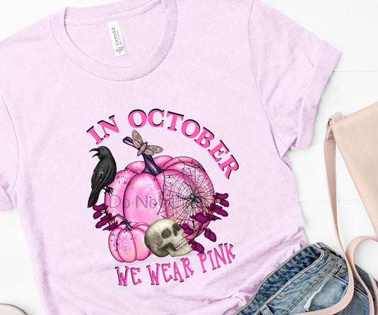 In October we wear pink-DTF