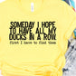 Someday I hope to have my ducks in a row-DTF