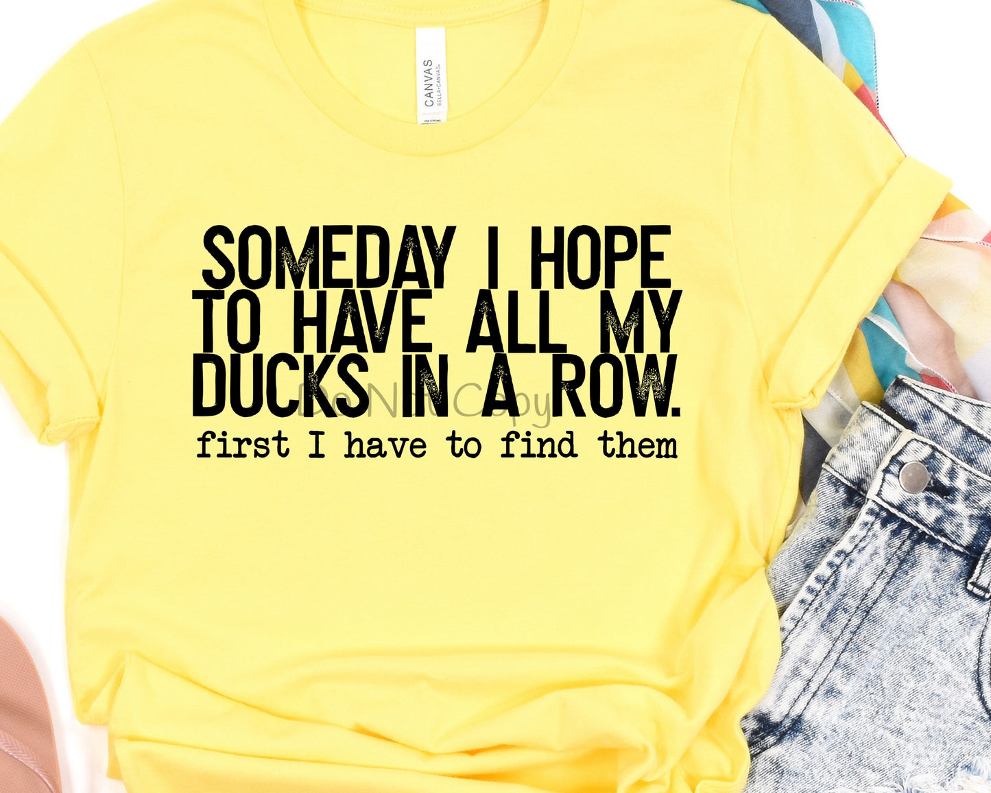 Someday I hope to have my ducks in a row-DTF