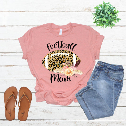 Football mom leopard-DTF