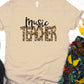 Music teacher leopard--DTF
