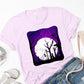 Purple full moon-DTF