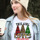 This girl loves Christmas  -DTF